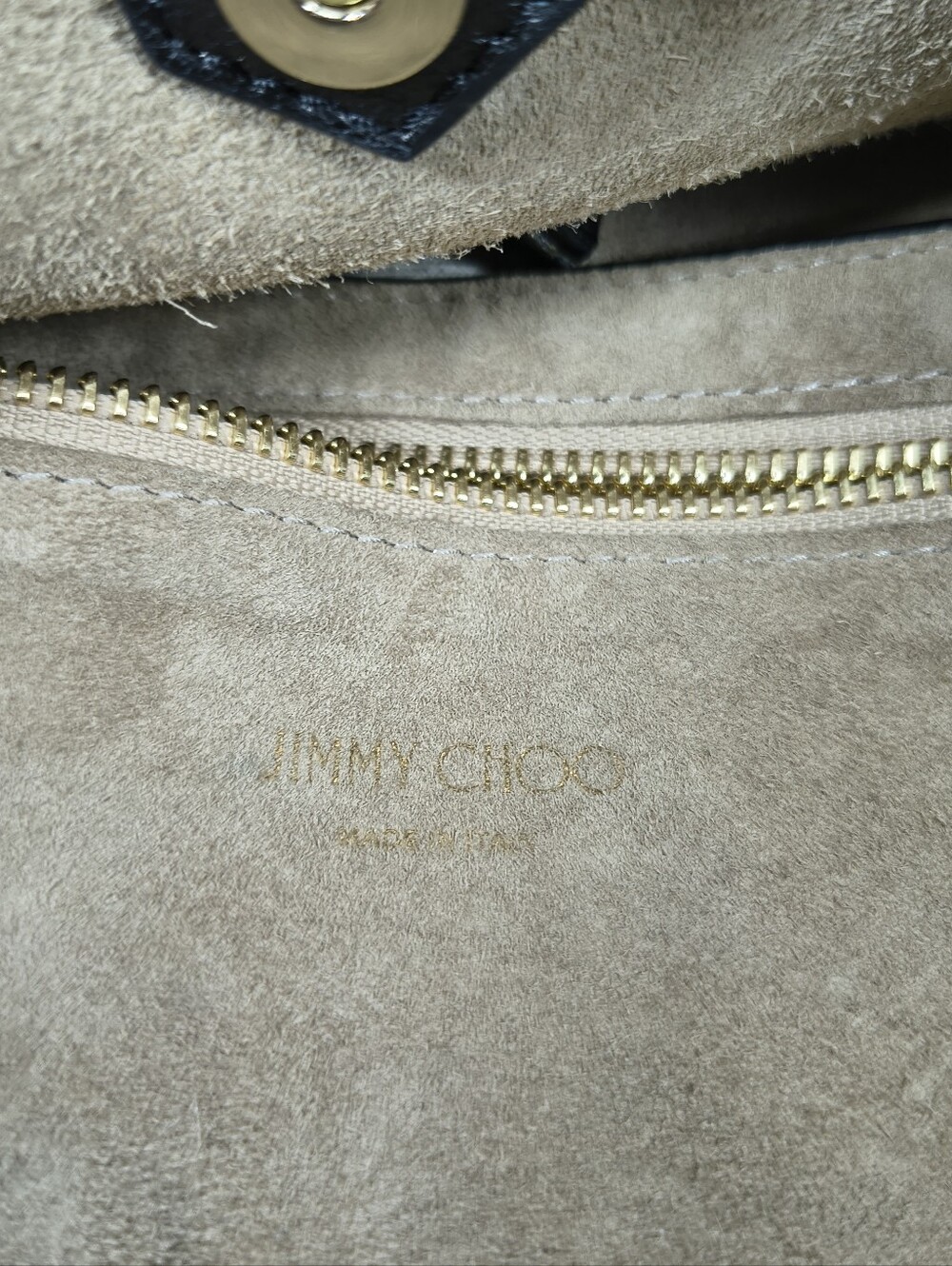 Jimmy Choo Stevie Hobo Bag Black Suede - Picture 6 of 10